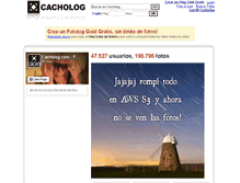 Tablet Screenshot of cacholog.com